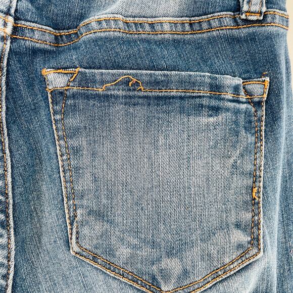 KANCAN Estilio Blue Denim Skinny Leg Jeans 7/27 - Picture 7 of 12